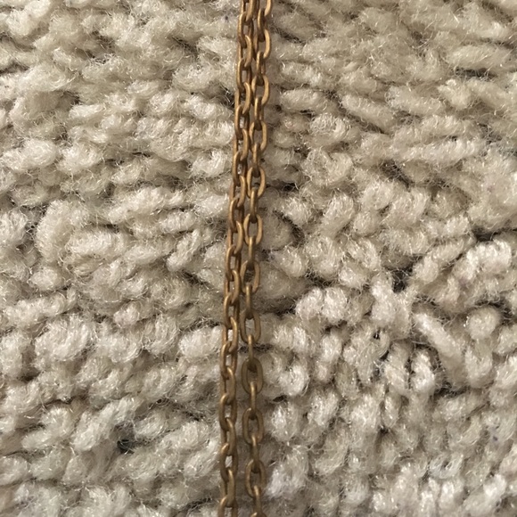 Vintage necklace with brown stone - Picture 4 of 9